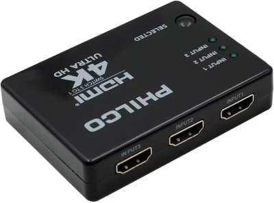 SWITCH HDMI 3X1 4K ULTRA HD CON CONTROL