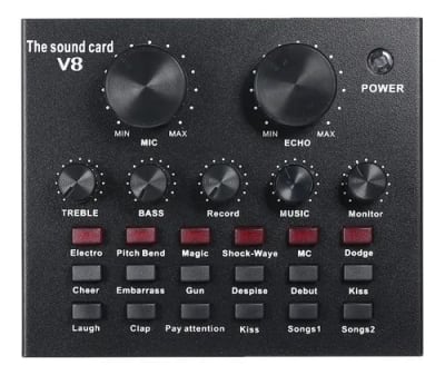 TARJETA DE SONIDO EN VIVO MULTIFUNCIONAL DM