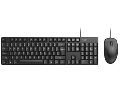 COMBO TECLADO + MOUSE ALAMBRICO PHILIPS