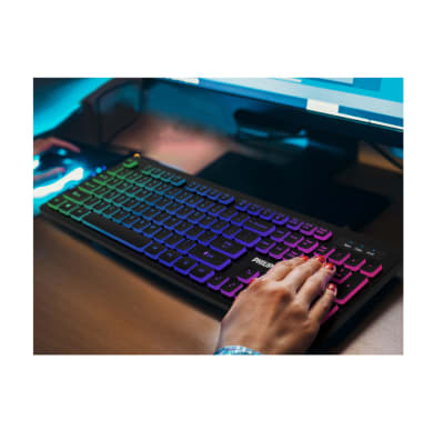 TECLADO GAMER PHILIPS G264 MOMENTUM RETROILUMINADO TECLADO GAMER PHILIPS G264 MOMENTUM RETROILUMINADO