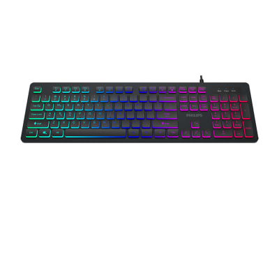 TECLADO GAMER PHILIPS G264 MOMENTUM RETROILUMINADO TECLADO GAMER PHILIPS G264 MOMENTUM RETROILUMINADO
