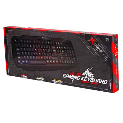 TECLADO GAMER XTRIKE-ME KB-302 RETROILUMINADO RGB TECLADO GAMER XTRIKE-ME KB-302 RETROILUMINADO RGB