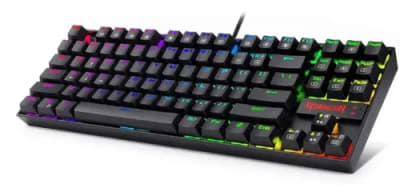 TECLADO REDRAGON GAMER MECANICO KUMARA BLACK K552 TECLADO REDRAGON GAMER MECANICO KUMARA BLACK K552