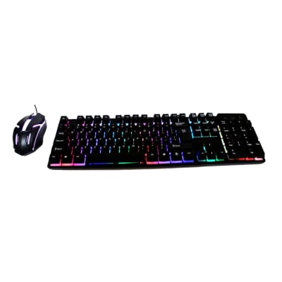 COMBO GAMER CMK-188 TECLADO Y MOUSE RETROILUMINADO DM COMBO GAMER CMK-188 TECLADO Y MOUSE RETROILUMINADO DM