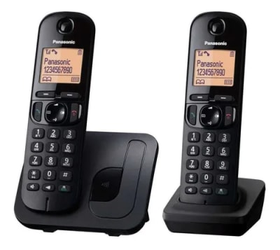 TELEFONO INAL. DOBLE KX-TGC212LCB PANASONIC NEGRO TELEFONO INAL. DOBLE KX-TGC212LCB PANASONIC NEGRO