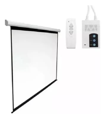 Telon Mural Electric Premium Malik 2.00m x 2.00m (112 pulg Diagonal) 1:1 con C/R