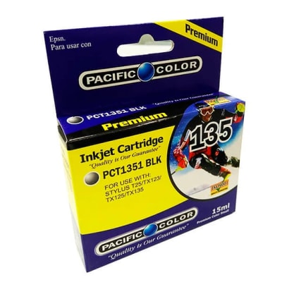 CARTRIDGE EPSON T25 TX125 NEGRO PCT1351BK BLK