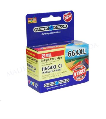 TINTA 664XL COLOR 21 ML ALTERNATIVO HP TINTA 664XL COLOR 21 ML ALTERNATIVO HP