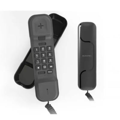 TELEFONO MINI GONDOLA ALCATEL T06 NEGRO