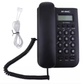 TELEFONO FIJO MODEL KX-T5006 CID NEGRO TELEFONO FIJO MODEL KX-T5006 CID NEGRO