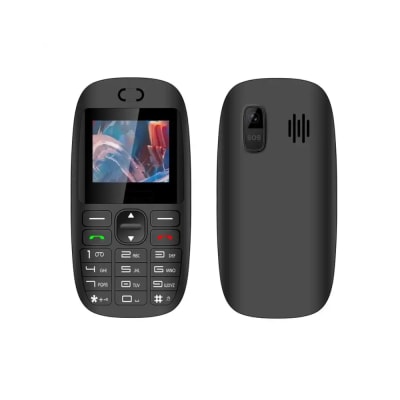 TELEFONO SENIOR PANTALLA 1,77 DUAL SIM 4G BLACK