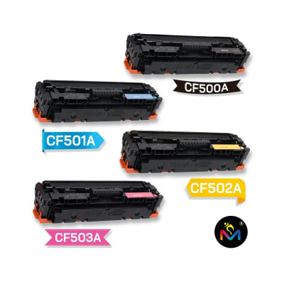 TONER AMARILLO COMPATIBLE PARA HP M254 M281 HP202 A CF502A Y