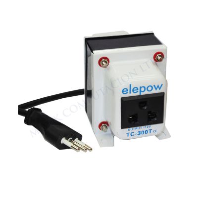 TRANSFORMADOR 300W 220v a 110v CON TIERRA