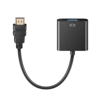 Cable Adaptador HDMI Macho a VGA Hembra - Conversor HDTV