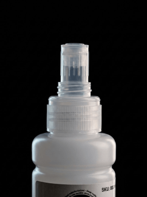 BOTELLA VACIA 100 ML UNIVERSAL CON TAPA