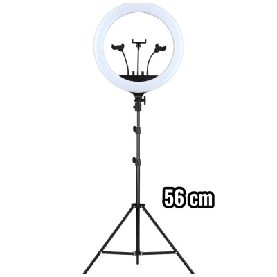 Aro de Luz Grande 56cm LJJ-56 con Trípode l8899 - Kit Profesional