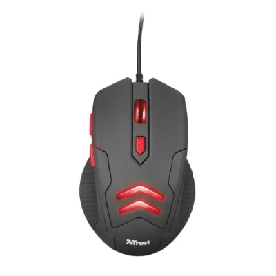 TRUST ZIVA GAMING MOUSE & PAD BLACK 3000 DPI