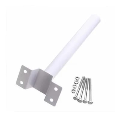 SOPORTE DE ALUMINIO DIAMETRO 45MM PARA FOCO SOLAR LED DE POSTE