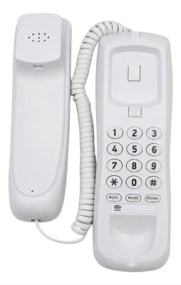 TELEFONO TECNOLAB DE SOBREMESA O GONDOLA BLANCO TL480W