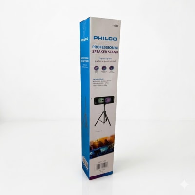 TRIPODE PARA PARLANTE 1.8 MT NEGRO PHILCO