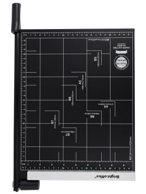 Guillotina A4 Profesional Bright Office 8294 Color Negro