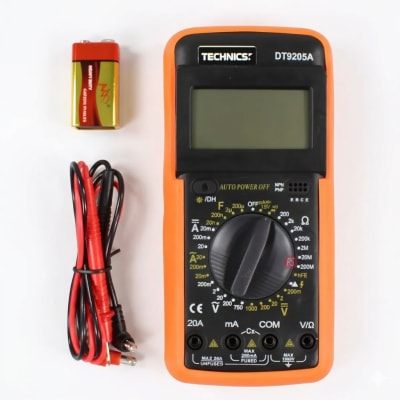 MULTI TESTER DIGITAL TECHNICS TEC0001