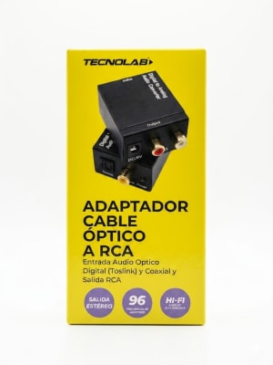 CONVERSOR DE CABLE OPTICO A RCA TECNOLAB TL785