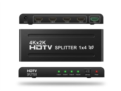 Splitter HDMI 4K 1 Entrada 4 Salidas - Duplicador Ultra HD