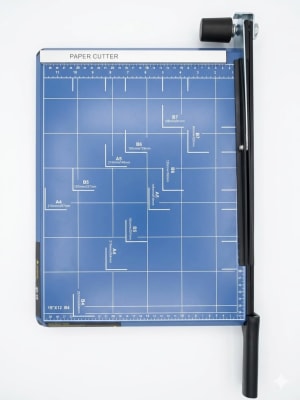 Guillotina B4 Aprait PC-15 Azul - Corte Preciso Profesional