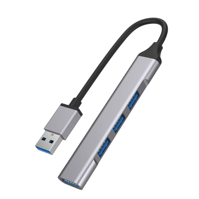 Adaptador Hub 4 Puertos USB 3.0 Ultra Delgado Slim 5701