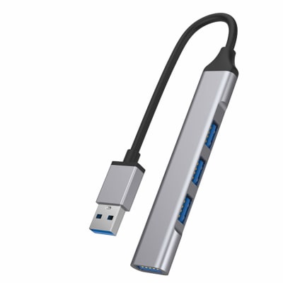 Adaptador Hub 4 Puertos USB 3.0 Ultra Delgado Slim 5701