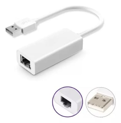Adaptador de Red USB 2.0 a Ethernet RJ45