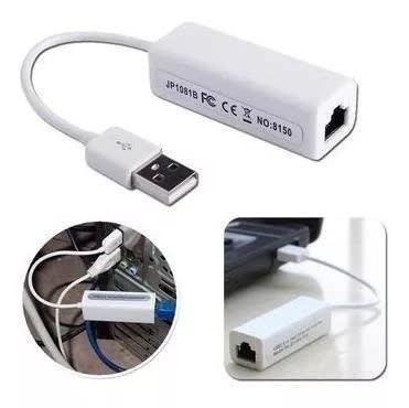 Adaptador de Red USB 2.0 a Ethernet RJ45