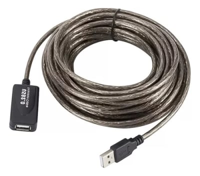CABLE USB EXTENSION 10 MT MACHO/HEMBRA ACTIVO