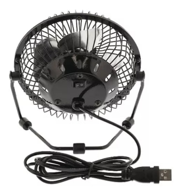 VENTILADOR USB NEGRO