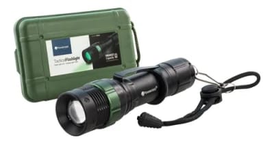 POWERLAB LINTERNA LED TACTICA ZOOM 1000 LUMENES VERDE