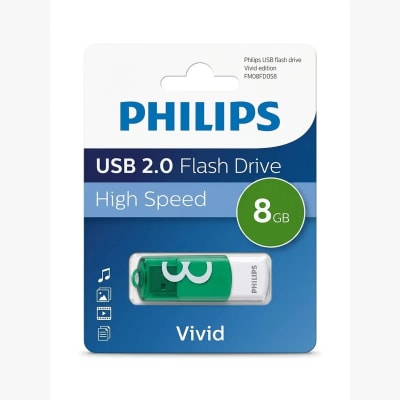 PHILIPS PENDRIVE VIVID 8GB 2.0