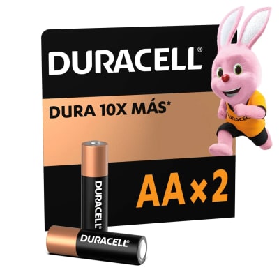 PACK 2 PILAS AA Duracell