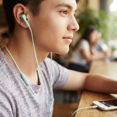 AUDIFONO MLAB GUMMY IN-EAR M.LIBRES WHITE