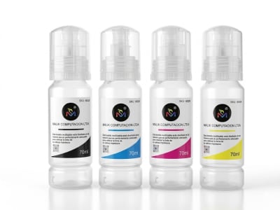 BOTELLA VACIA 70 ML CON TAPA EPSON L3110 L3150