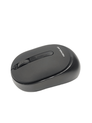 MOUSE INALAMBRICO + 2.4ghz TECNOLAB 1000 DPI 3 BOTONES BLACK TL582BK