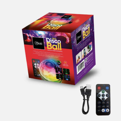 MINI DISCO BALL RGB MIC MUSIC MLAB