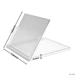 CAJA CALENDARIO ACRÍLICA 10.4MM TRANSPARENTE