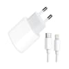CARGADOR TURBO DE USB-C A LIGHTNING PARA IPHONE TL0811