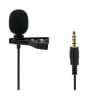 MICROFONO DE SOLAPA / LAVALIER CONEXIÓN 3,5 Y ADAPTADOR1