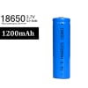 BATERIAS 3.7V MODEL 18650 1200MAH PARA LITERNA1