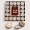 Velas Flotantes Malik Blancas - 50 Unid. 2-3 hrs C/u Aprox1