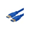 CABLE EXTENSION USB 3.0 HEMBRA A MACHO 5 MTS AZUL 90341