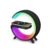 PARLANTE MLAB MY LIL G 5 IN 1 CARGADOR INALAMBRICO+LUZ RGB+RELOJ+ALARMA BLACK 260MLB093881