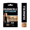 PACK 2 PILAS DURACELL OPTIMUM AA1